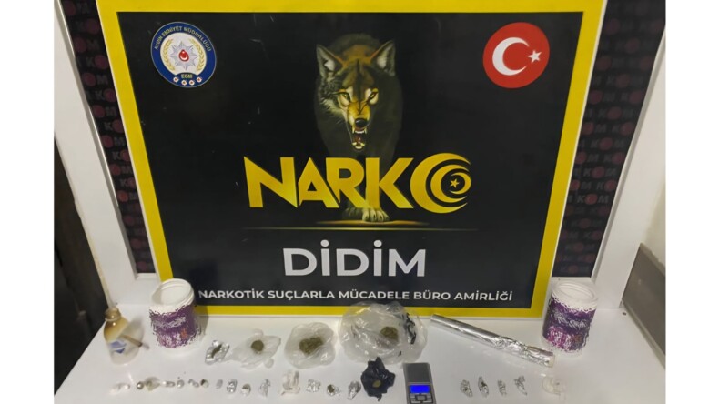 DİDİM’DE UYUŞTURUCU OPERASYONU: 1 KİŞİ TUTUKLANDI