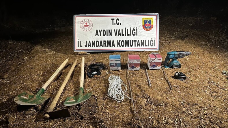 Didim’de Tarihi Eser Kaçakçılarına Suçüstü Baskın