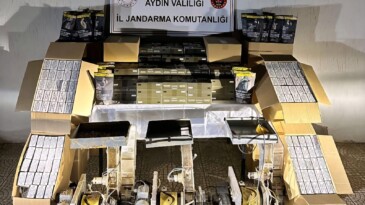 Efeler’de Kaçak Sigara Operasyonu: 500 Bin Liralık Ürün Ele Geçirildi