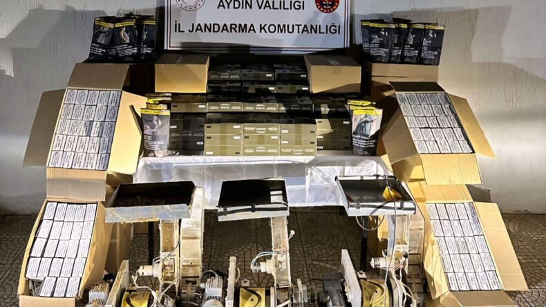 Efeler’de Kaçak Sigara Operasyonu: 500 Bin Liralık Ürün Ele Geçirildi