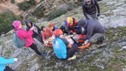 Bağarcık’ta Doğa Yürüyüşünde Kaza: Yaralı Vatandaş Helikopterle Kurtarıldı