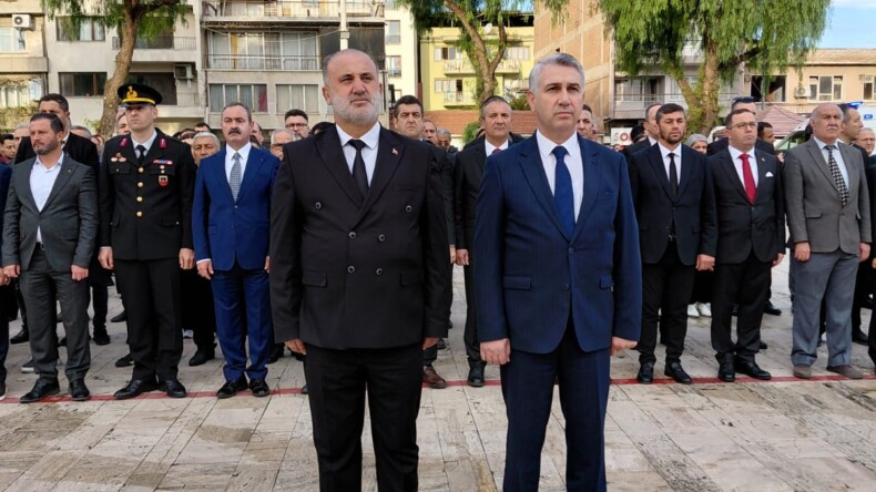 İncirliova’da 10 Kasım Atatürk’ü Anma Programı Gerçekleştirildi