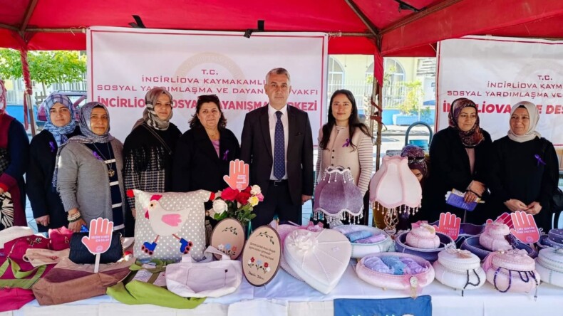 İNCİRLİOVA KAYMAKAMI İLHAN ABAY’DAN 25 KASIM FARKINDALIK ZİYARETİ