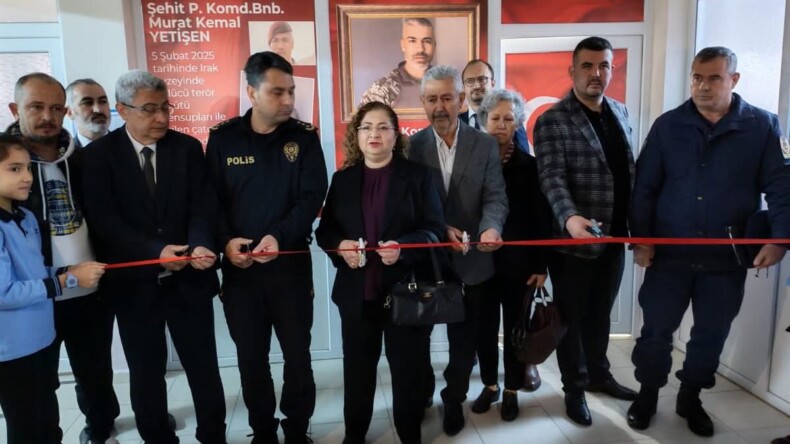 Germencik’te “Yaşayan Şehit Kütüphanesi” Açıldı