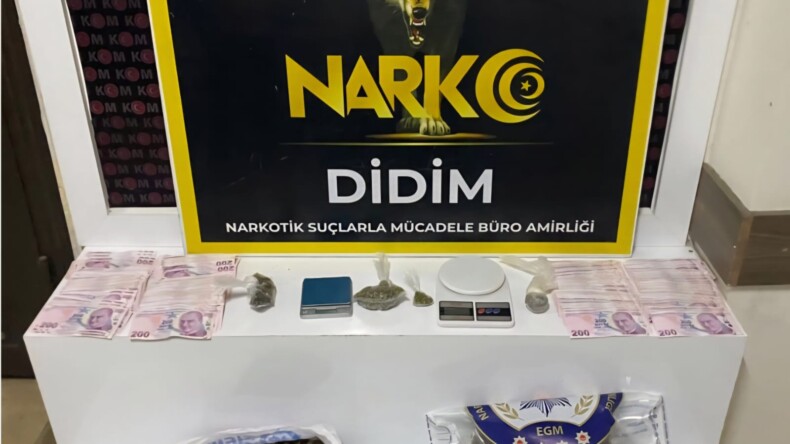 DİDİM’DE UYUŞTURUCU OPERASYONU: 1 KİLO 152 GRAM ESRAR ELE GEÇİRİLDİ