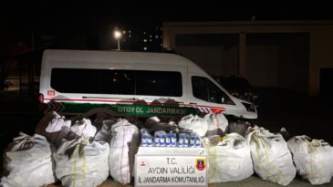 AYDIN’DA JANDARMADAN KAÇAK AYAKKABI OPERASYONU: 2 BİN 557 ÇİFT ELE GEÇİRİLDİ