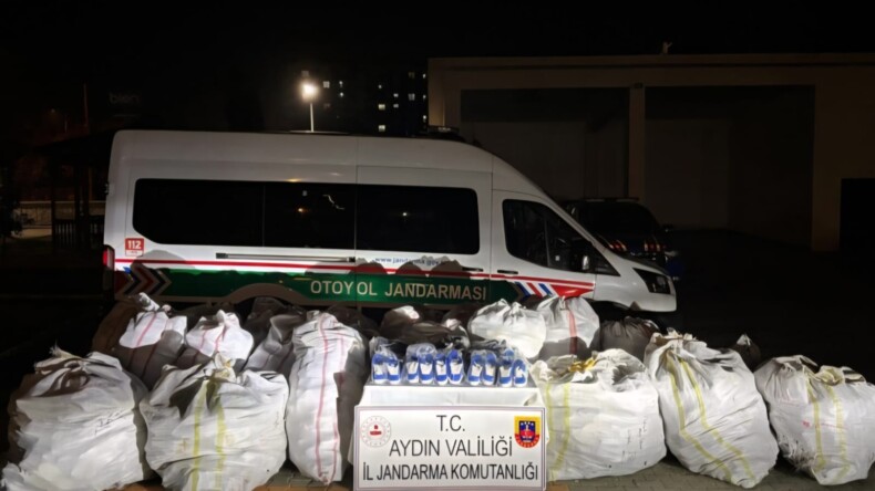 AYDIN’DA JANDARMADAN KAÇAK AYAKKABI OPERASYONU: 2 BİN 557 ÇİFT ELE GEÇİRİLDİ