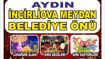 İncirliova’da Yöresel Ürünler ve Hediyelik Eşya Sosyete Pazarı 8–14 Aralık’ta Açılıyor