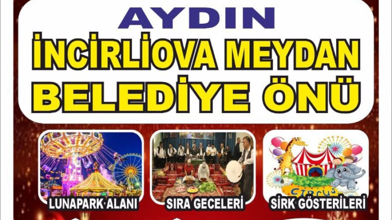 İncirliova’da Yöresel Ürünler ve Hediyelik Eşya Sosyete Pazarı 8–14 Aralık’ta Açılıyor