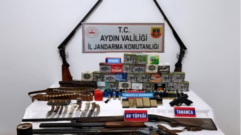 Aydın’da Silah ve Uyuşturucu Operasyonu: 2 Şüpheli Gözaltında