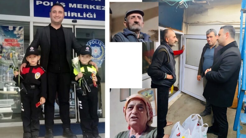 Emniyet Mensubu Ahmet Okkuşcu, Gerenkova’lı Gül Ailesine Umut Oldu