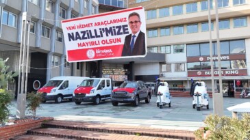 Nazilli Belediyesi araç filosunu güçlendirmeye devam ediyor