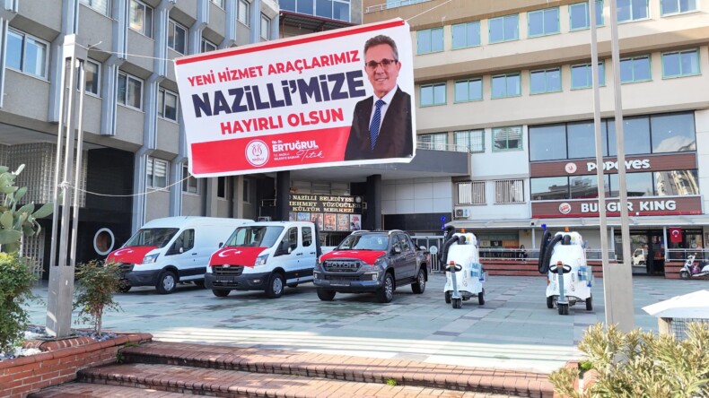 Nazilli Belediyesi araç filosunu güçlendirmeye devam ediyor