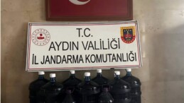 Jandarma’dan Germencik’te Kaçak Alkol Operasyonu