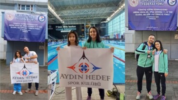Aydınlı Genç Yüzücüler Türkiye Finallerinde Tarihi Başarıya İmza Attı