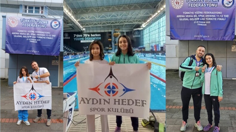 Aydınlı Genç Yüzücüler Türkiye Finallerinde Tarihi Başarıya İmza Attı