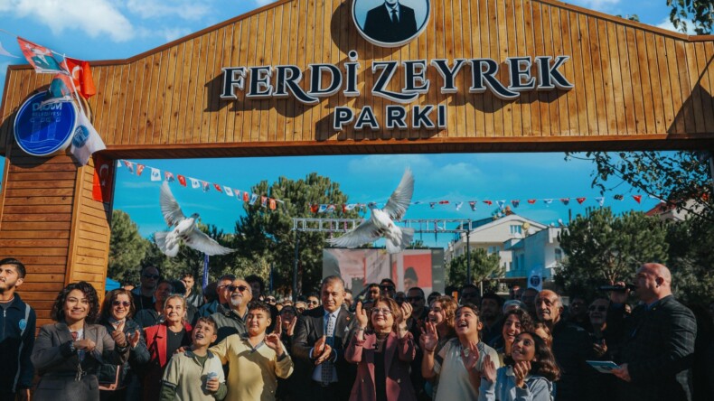 DİDİM’DE ANISI YAŞATILAN BİR İSİM: FERDİ ZEYREK PARKI AÇILDI