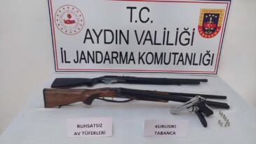 Aydın İl Jandarma’dan Sultanhisar’da Ruhsatsız Silah Operasyonu