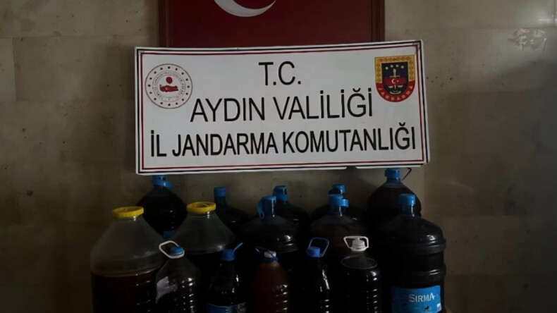 Aydın’da Kaçak Alkol Operasyonu: 202 Litre El Yapımı Şarap Ele Geçirildi