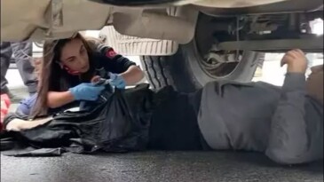 Efeler’de Motosiklet ile Kamyon Çarpıştı: 1 Ağır Yaralı