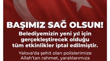 KUŞADASI BELEDİYESİ DÜZENLEYECEĞİ TÜM YILBAŞI ETKİNLİKLERİNİ İPTAL ETTİ
