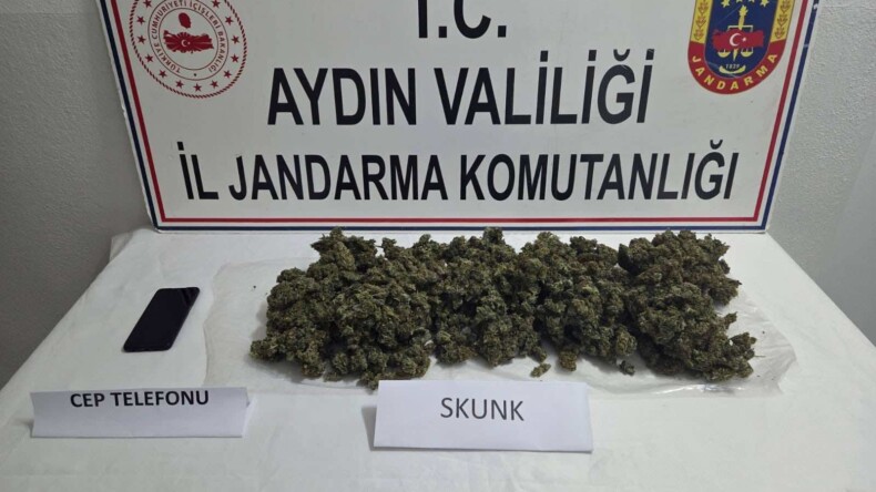 Didim’de Yabancı Uyruklu Şahsın Evine Uyuşturucu Baskını