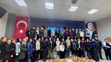 AK Parti Aydın İl Kadın Kolları’ndan Bağımlılıkla Mücadelede Anlamlı Organizasyon Yeşilay ve Emniyet Güçlerinden Güç Birliği