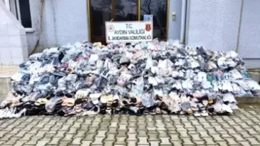 Aydın’da Kaçak Ayakkabı Operasyonu: 2 Milyon TL’lik Sahte Ürün Ele Geçirildi