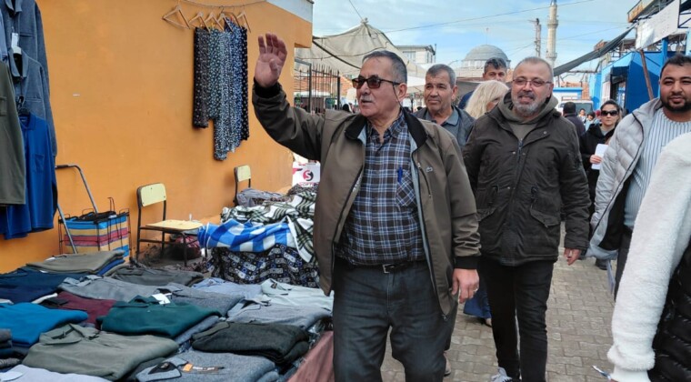 İncirliova Esnaf ve Sanatkârlar Odası Başkan Adayı Yaşar Çırpan’a Acarlar Mahallesi’nde Yoğun İlgi