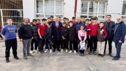 İNCİRLİOVA KAYMAKAMI İLHAN ABAY’DAN GERENKOVA ORTAOKULU’NA ZİYARET
