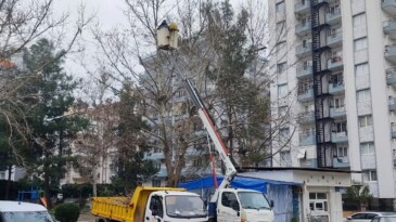 EFELER BELEDİYESİ YOĞUN YAĞIŞLARA KARŞI TEYAKKUZDA