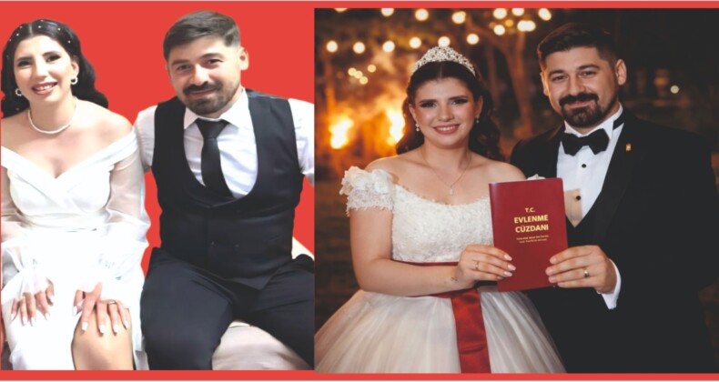 Zarife Nur ile Selver Hayatlarını Birleştirdi
