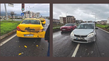 Köşk’te Zincirleme Kaza: Aydın–Denizli Karayolu’nda Trafik Aksadı