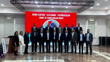 Aydın Elektrikçiler, Elektronikçiler ve Fotoğrafçılar Odası’nda Muhsin İnce Yeniden Başkan Seçildi