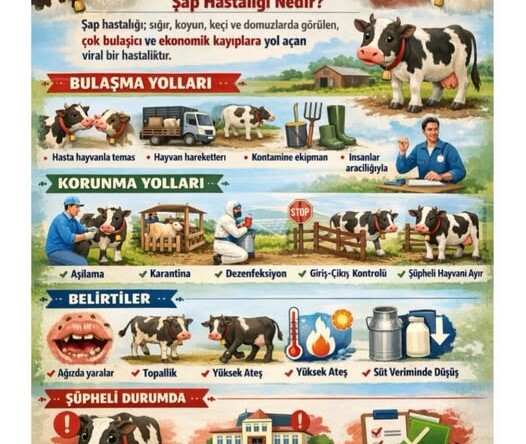 Sultanhisar Kavaklı Mahallesi’nde Şap Hastalığı Alarmı: Çok Sayıda Mahalle Karantinada