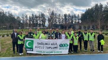 AYDIN’DA DUMANSIZ GELECEK İÇİN FARKINDALIK YÜRÜYÜŞÜ