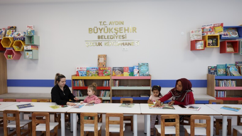 AYDIN BÜYÜKŞEHİR BELEDİYESİ’NDEN AYDIN ŞEHİR HASTANESİ’NE ÇOCUK KÜTÜPHANESİ