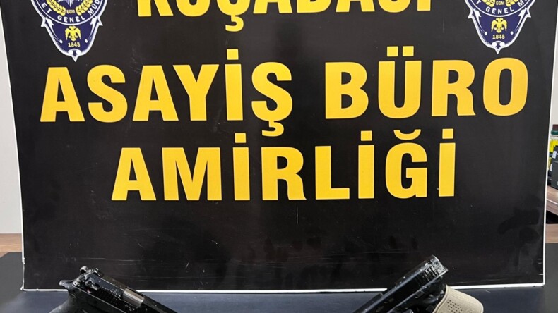 Kuşadası’nda Aranan 2 Hükümlü Yakalandı: Üzerlerinde Silah ve Fişek Ele Geçirildi