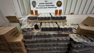 AYDIN’DA SAHTECİLİK OPERASYONU: TONLARCA SAHTE BAL, ETİKETSİZ PEKMEZ VE NAR EKŞİSİ ELE GEÇİRİLDİ