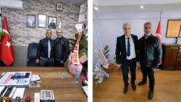 AYYILDIZ GAZETESİ’NDEN İNCİRLİOVA’DA ODA BAŞKANLARINA HAYIRLI OLSUN ZİYARETİ