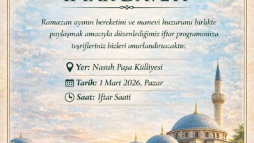 Yeşilay Aydın Şubesi’nden Ramazan’da Birlik ve Dayanışma Sofrası