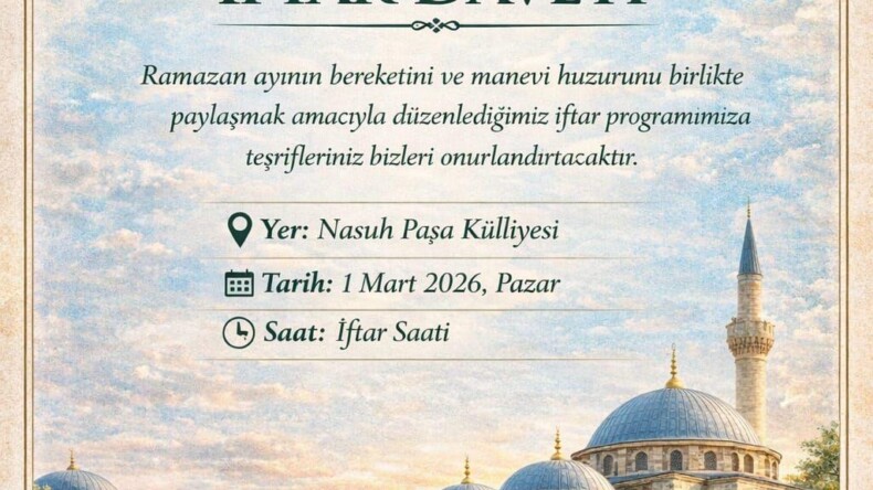Yeşilay Aydın Şubesi’nden Ramazan’da Birlik ve Dayanışma Sofrası