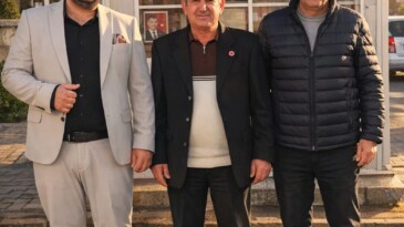 MHP’DEN HÜRRİYET MAHALLESİ’NE ANLAMLI ZİYARET: “YÜRÜYORUZ, YOL BİZİM”