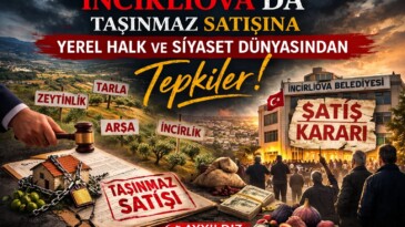 İncirliova’da Taşınmaz Satışına Yerel Halk ve Siyaset Dünyasından Tepkiler