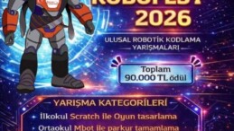 KOÇARLI ROBOFEST 2026 İÇİN GERİ SAYIM BAŞLADI: ULUSAL BAŞVURULAR DEVAM EDİYOR