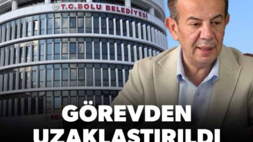 Bolu Belediye Başkanı Tanju Özcan Görevden Uzaklaştırıldı