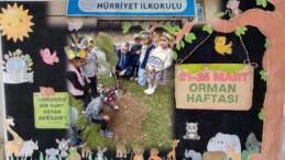 MİNİK ELLERDEN GELECEĞE NEFES: İNCİRLİOVA HÜRRİYET İLKOKULU’NDA ORMAN HAFTASI COŞKUSU