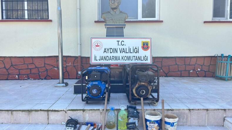 Koçarlı’da Kaçak Kazı Yapan 6 Şüpheli Suçüstü Yakalandı
