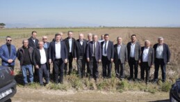 BAYRAKTAR, KOÇARLI VE GERMENCİK’TE DOĞAL AFETTEN ETKİLENEN TARIM ALANLARINI İNCELEDİ