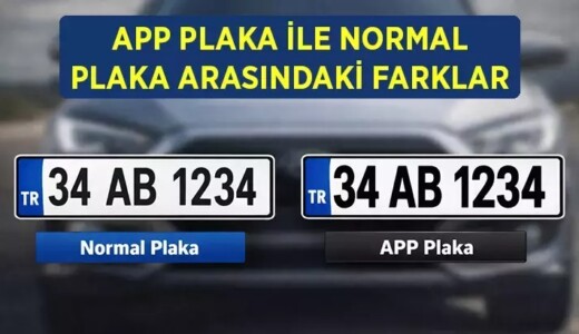 APP Plaka Nedir? Normal Plakadan Farkı Ne? 2026 APP Plaka Cezası Ne Kadar?